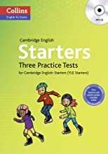 COLLINS ENGLISH FOR EXAMS CAMBRIDGE ENGLISH STARTERS THREE PRACTICE TESTS + CD (PB)