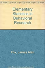 ELEMENTARY STATISTICS IN BEHAVIORAL RESEARCH (HB)