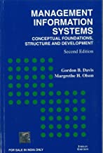 MANAGEMENT INFORMATION SYSTEMS CONCEPTUAL FOUNDATIONS STRUCTURE AND DEVELOPMENT 2/E (PB) 