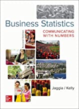 BUSINESS STATISTICS COMMUNICATING WITH NUMBERS 2/E (HB) 