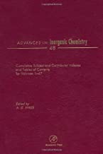 ADVANCES IN INORANIC CHEMISTRY: CUMULATIVE INDEXES FOR 1-47 VOL 48 (HB) 