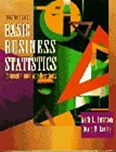 BASIC BUSINESS STATISTICS CONCEPTS AND APPLICATIONS 6/E (PB) 