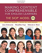 MAKING CONTENT COMPREHENSIBLE FOR ENGLISH LEARNERS THE SIOP MODEL 5/E (PB) 