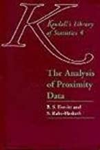 KENDALL'S ADVANCED THEORY OF STATISTICS THE ANALYSIS OF PROXIMITY DATA VOL 4 