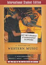 A HISTORY OF WESTERN MUSIC 7/E (PB) 