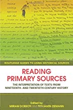 READING PRIMARY SOURCES (PB) 