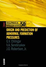 ORIGIN AND PREDICTION OF ABNORMAL FORMATION PRESSURES (HB) 
