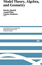 MODEL THEORY ALGEBRA AND GEOMETRY (HB) 