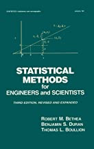 STATISTICAL METHODS FOR ENGINEERS AND SCIENTISTS VOL 144 3/E (HB) 