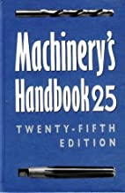 MACHINERY'S HANDBOOK 25/E (HB) 