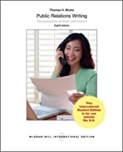 PUBLIC RELATIONS WRITING THE ESSENTIALS OF STYLE AND FORMAT 8/E (PB) 