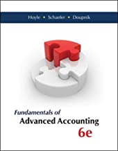 FUNDAMENTALS OF ADVANCED ACCOUNTING 6/E (HB) 