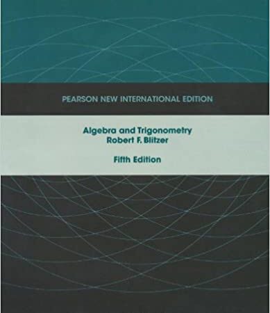 ALGEBRA AND TRIGONOMETRY 5/E (PB) 