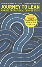 JOUNRNEY TO LEAN:MAKING OPERATION CHANGE STICK (HB) 