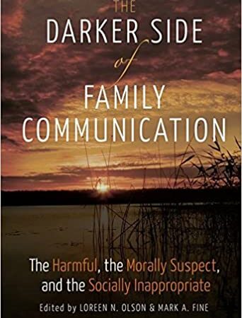 THE DARKER SIDE OF FAMILY COMMUNICATION THE HARMFUL THE MORALLY SUSPECT AND THE SOCIALLY INAPPROPRIATE (PB) 