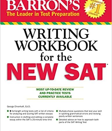 BARRONS WRITING WORKBOOK FOR THE NEW SAT 4/E (PB) 