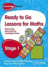 CAMBRIDGE PRIMARY READY TO GO LESSONS FOR MATHS STAGE 1 (PB) 