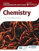 CAMBRIDGE INTERNATIONAL AS AND A LEVEL CHEMISTRY + CD (PB) 