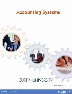 ACCOUNTING SYSTEMS A CUSTOM EDITION (PB) 