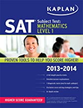 SAT SUBJECT TEST MATHEMATICS LEVEL 1: 2013-2014 (PB) 