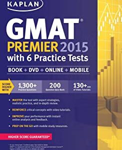 GMAT PREMIER 2015 WITH 6 PRACTICE TESTS BOOK + DVD + ONLINE + MOBILE (PB) 