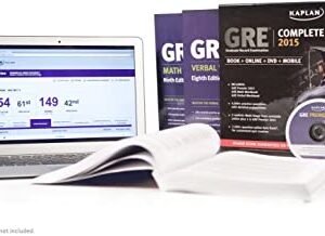 GRE COMPLETE 2015 BOOK + ONLINE + DVD + MOBILE (PB) 