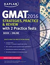 GMAT 2016 STRATEGIES, PRACTICE & REVIEW WITH 2 PRACTICE TESTS BOOK + ONLINE (PB) 
