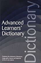 ADVANCED LEARNERS DICTIONARY (PB) 