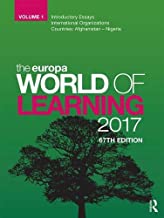 THE EUROPA WORLD OF LEARNING 2017 2 VOL SET 67/E (HB) 