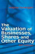 THE VALUATION OF BUSINESSES SHARES AND OTHER EQUITY 4/E (PB) 