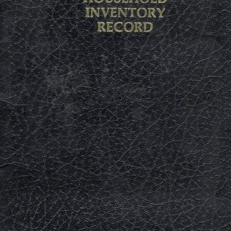 ROBERT FRANK HOUSEHOLD INVENTORY RECORD (PB) 