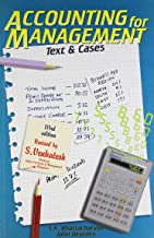ACCOUNTING FOR MANAGEMENT TEXT & CASES 3/E (PB)