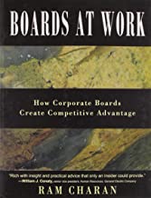 BOARDS AT WORK HOW CORPORATE BOARDS CREATE COMPETITIVE ADVANTAGE (PB)  