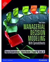 MANAGERIAL DECISION MODELING WITH SPREADSHEET 3/E (PB) 