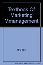 TEXTBOOK OF MARKETING MANAGEMENT(PB) 