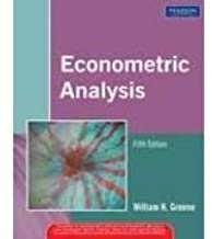 ECONOMETRIC ANALYSIS 5/E (PB)