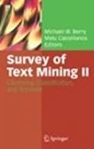 SURVEY OF TEXT MINING CLUSTERING CLASSIFICATION AND RETRIEVAL (PB) 