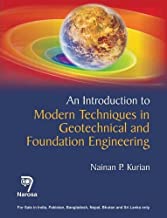 AN INTRODUCTION TO MODERN TECHNIQUES IN GEOTECHNICAL AND FOUNDATION ENGINEERING (PB) 