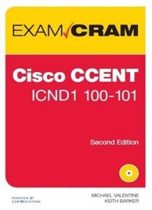EXAM CRAM CISCO CCENT ICND1 100-101 + CD 2/E (PB) 